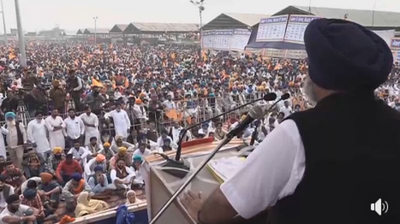 Sukhbir badal Rally