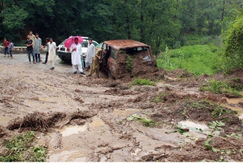 7 killed in separate rain-related incidents in Pakistan