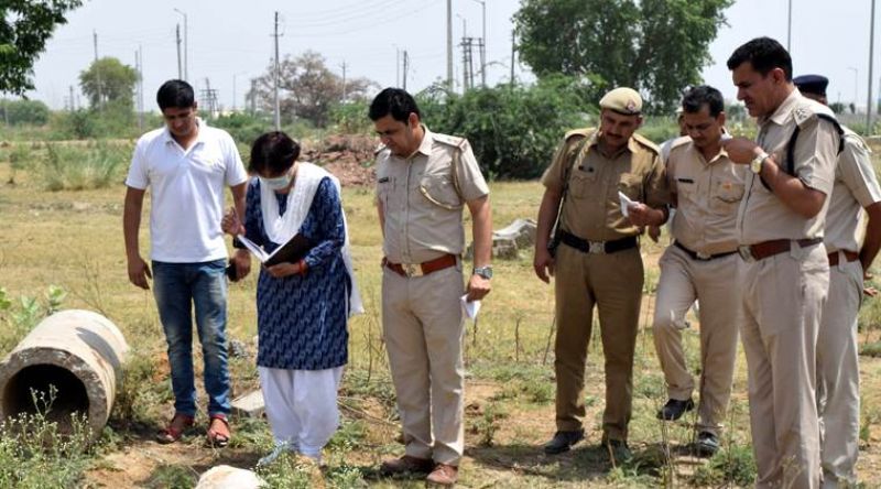 body of minor girl found inside bag in drain rohtaks      