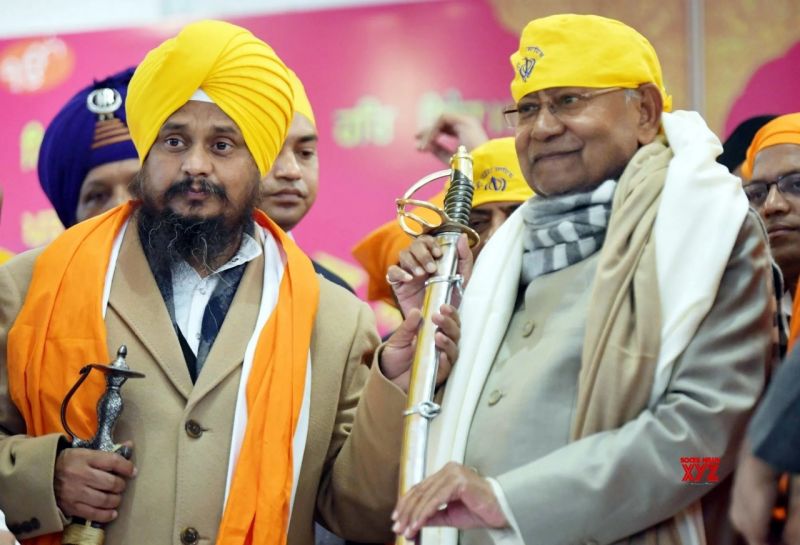 Giani Harpreet Singh, NItish Kumar 