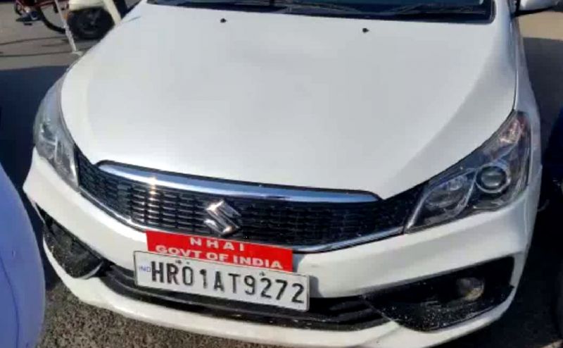 NHAI's car challaned for using hooter without permission