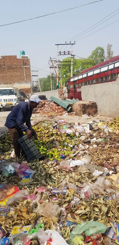 113.35 Quintal unfit for consumption fruits and veggies destroyed