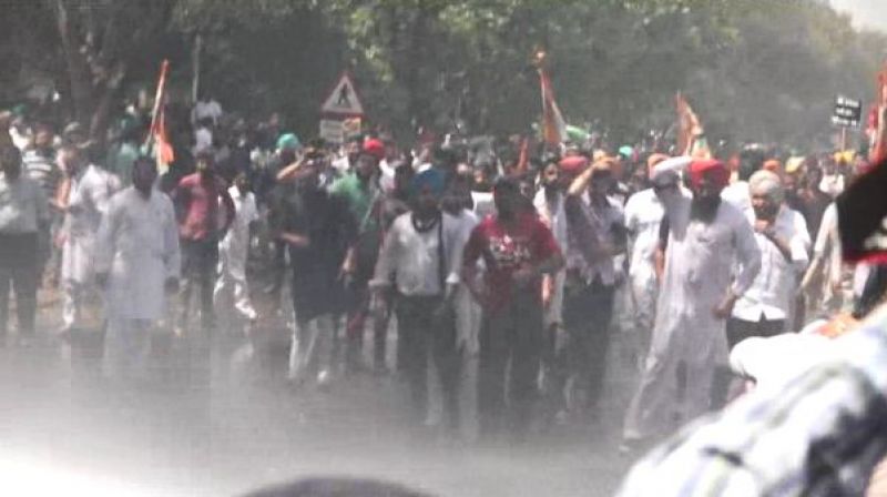 Youth Congress workers protest