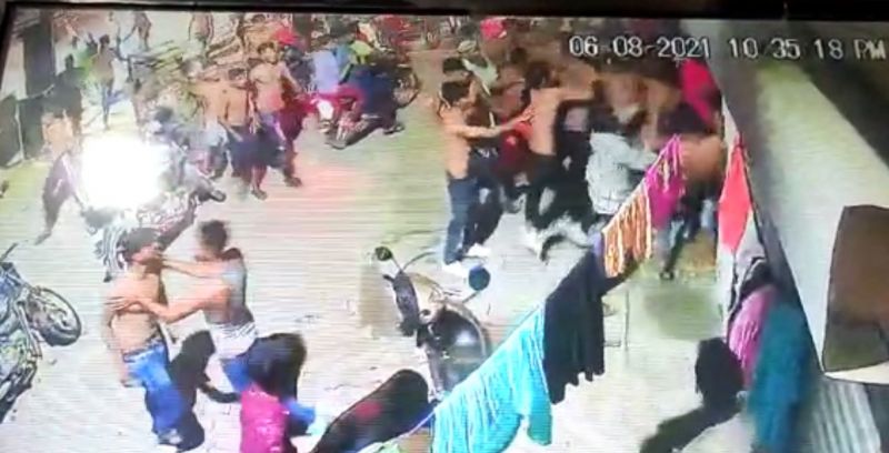 The youths started rioting with DJs