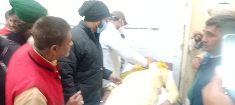 Attack on BJP Candidate RS Ladder 