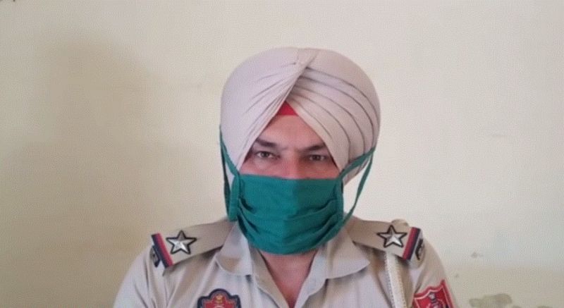 Narinder Singh in-charge of Police Chowki Sursingh