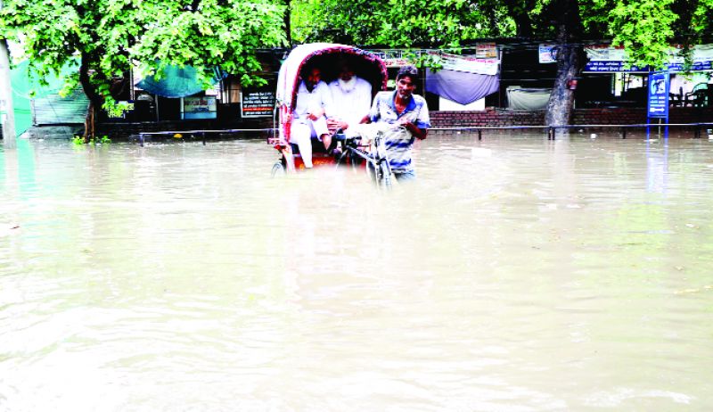 Rain Water In Bathinda