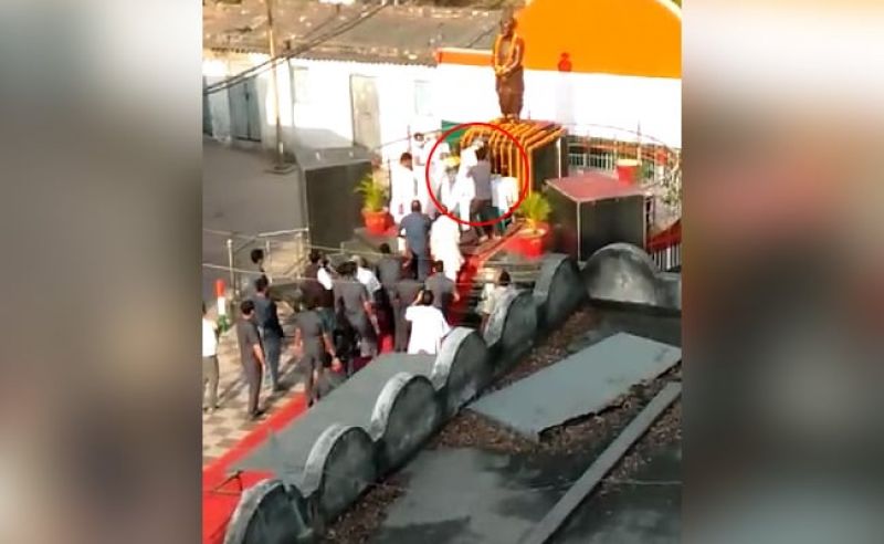 Youth Tries To Slap Bihar CM Nitish Kumar