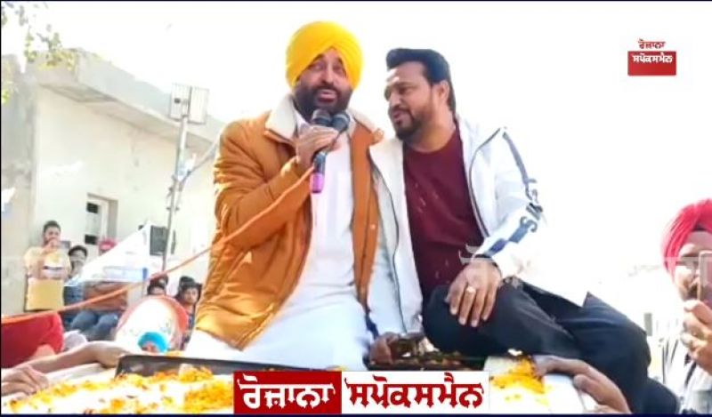 Bhagwant Mann and Karamjit Anmol