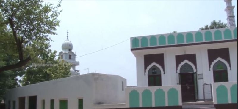 Mosque at barnala village