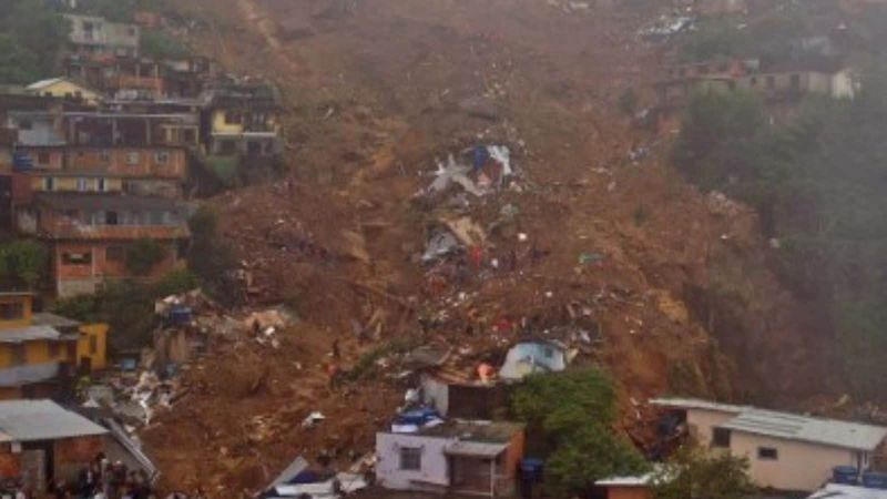 Landslides and floods have killed at least 37 people in Brazil