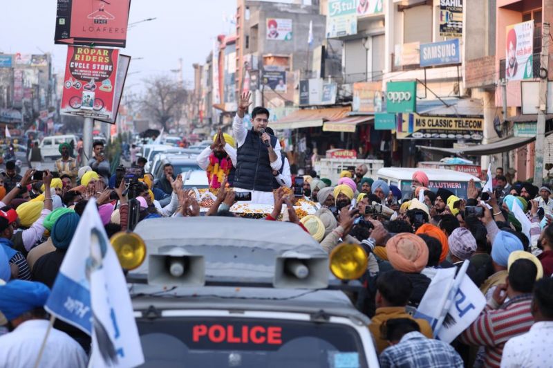  AAP government will send jail to those who sold the soil of Punjab: Raghav Chadha