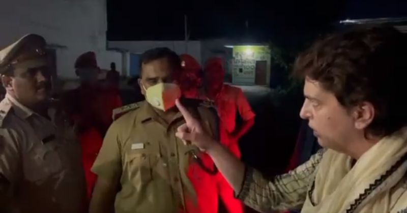 Priyanka Gandhi Vadra detained on way to Lakhimpur Kheri