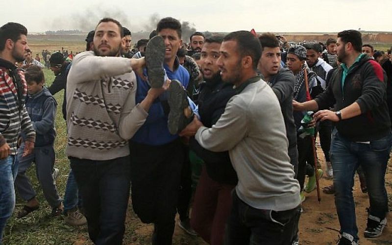 22 people killed Gaza clashes with protesters