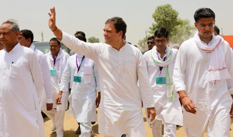 Rahul Gandhi rally at Dhaulpur