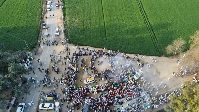 Farmer Shubhkaran Singh’s body cremated