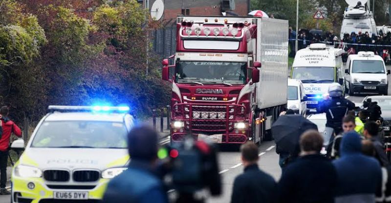 39 bodies were found in a truck in Britain 