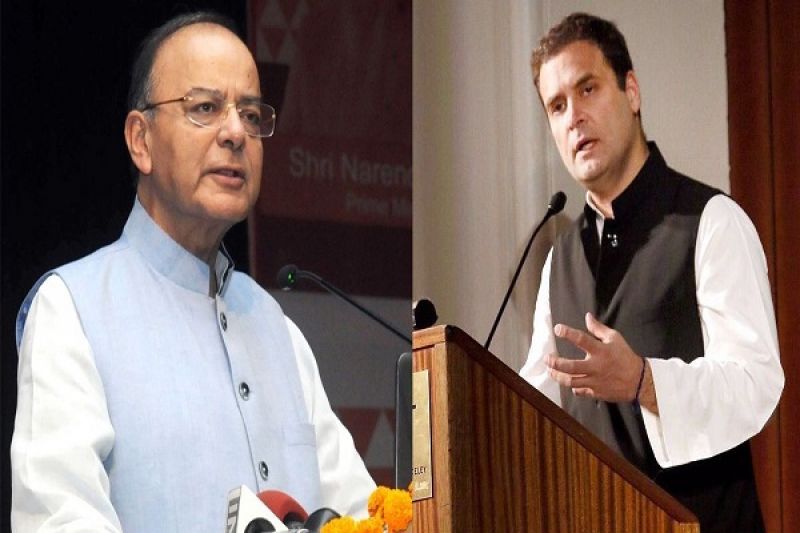 Jaitley- Rahul