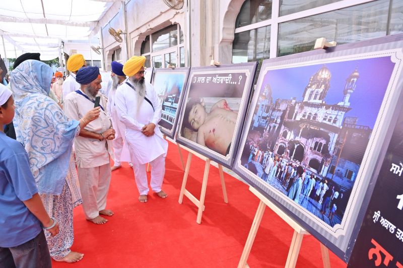 Pawan Sarup was injured by a bullet during the June 1984 riots news in punjabi 