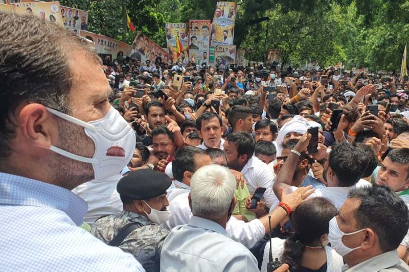 Delhi Police detains 589 during Youth Congress's protest