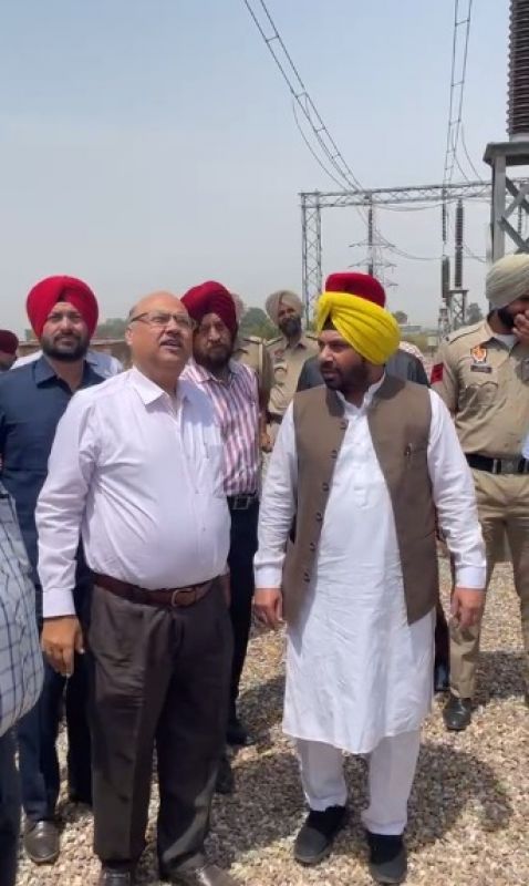 Inauguration of first 66 kv line on Monopole in Punjab at district Ludhiana