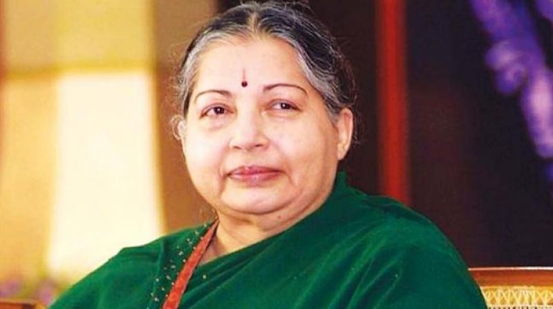 Former Tamil Nadu CM Jayalalitha 