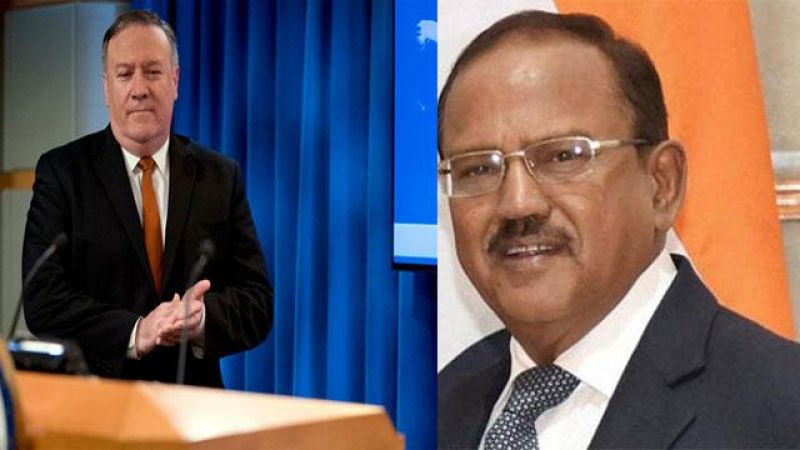 National Security Advisor Ajit Doval  and James Mattis