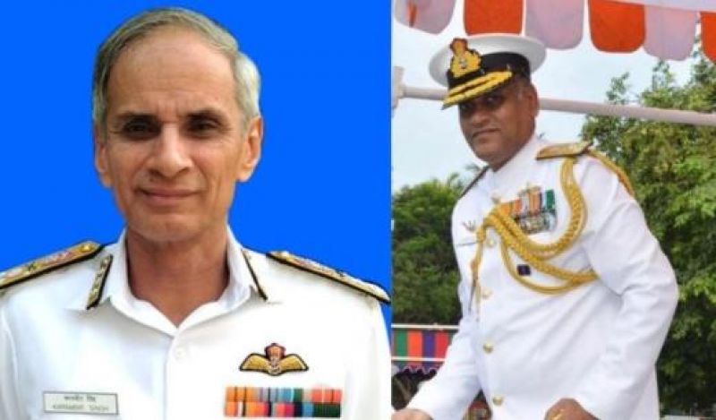 Vice Admiral Karambir Singh & Bimal Verma