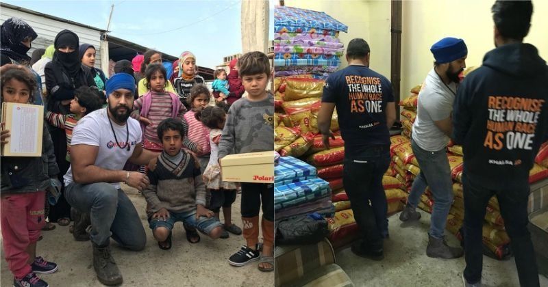 Khalsa Aid in Syria