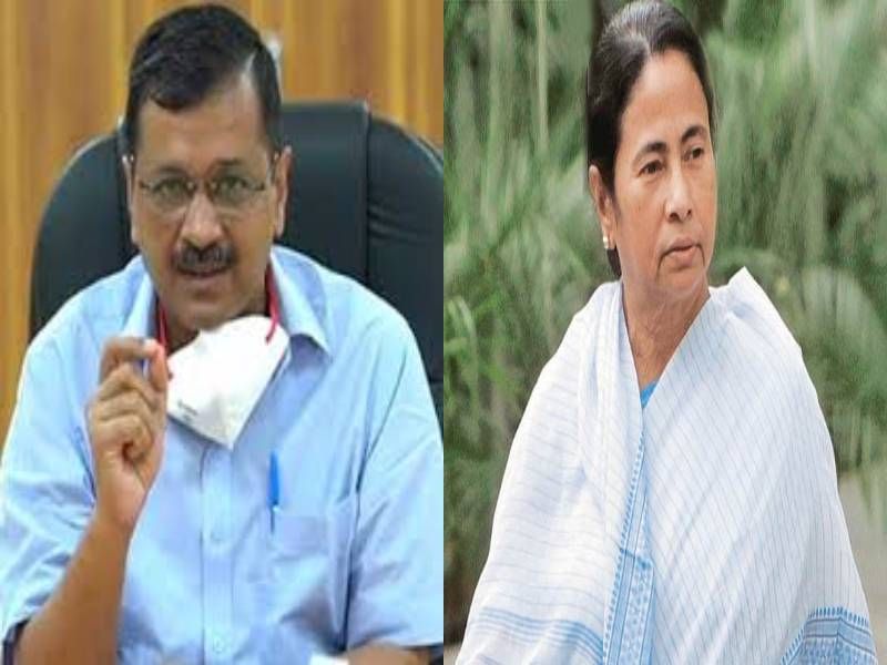 Arvind Kejriwal and Mamta Banerjee
