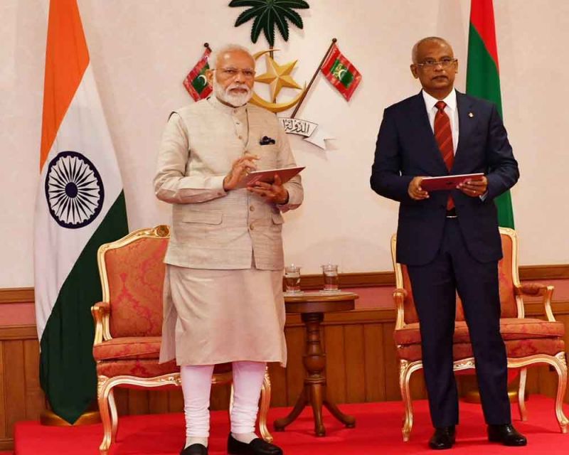 India to help in conservation of Maldives' Friday Mosque: Modi