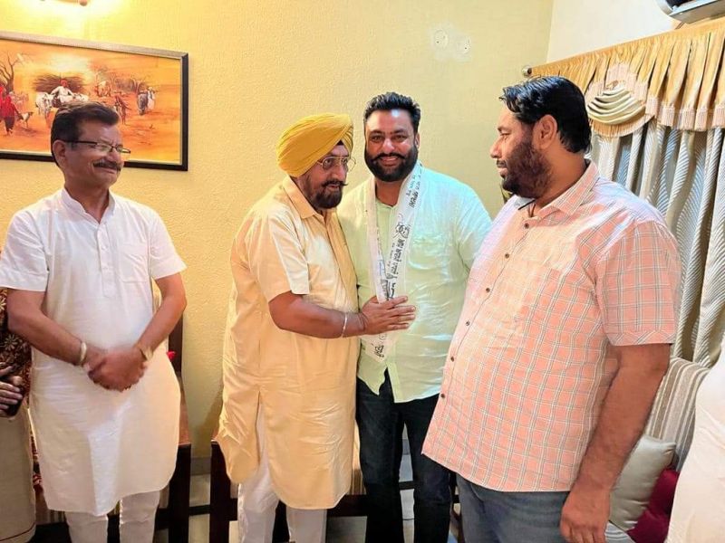 Five Congress councilors joined Aam Aadmi Party