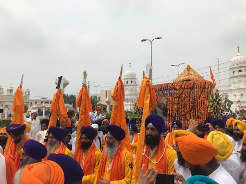 Nagar Kirtan from Gurdwara Sri Nankana Sahib Pakistan