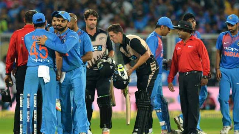 India win T20 in New Zealand