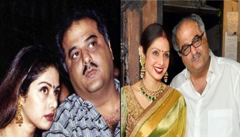 Boney Kappor and Sri Devi