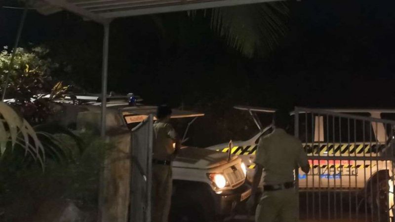 CPI(M) MLA AN Shamseer's residence in Kannur