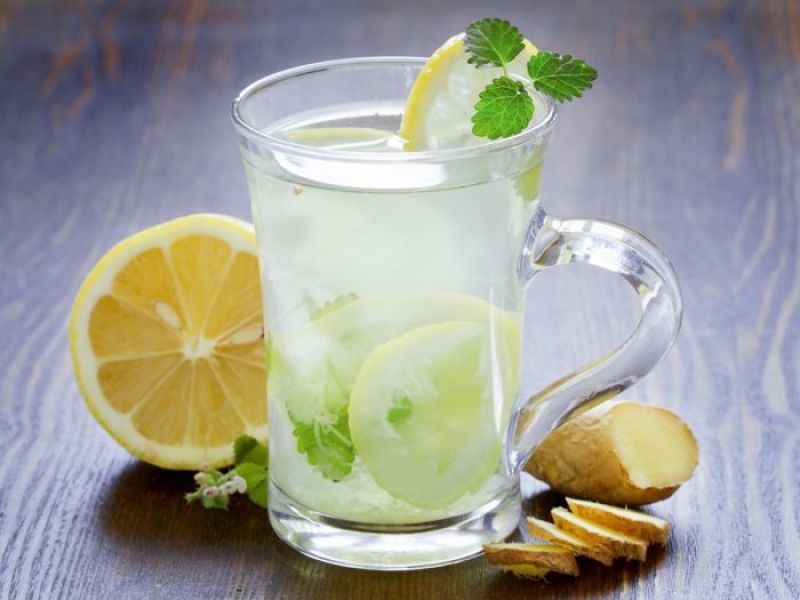 lemon water