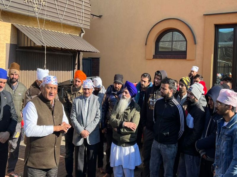 General VK Singh arrives Poland