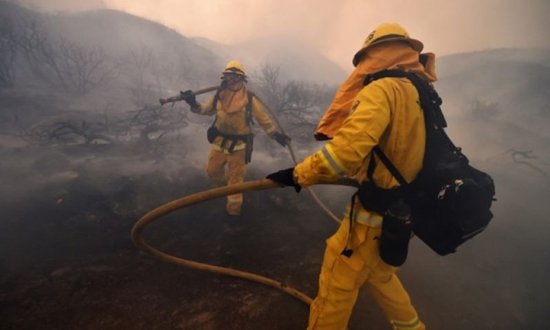California blazes threaten populated areas