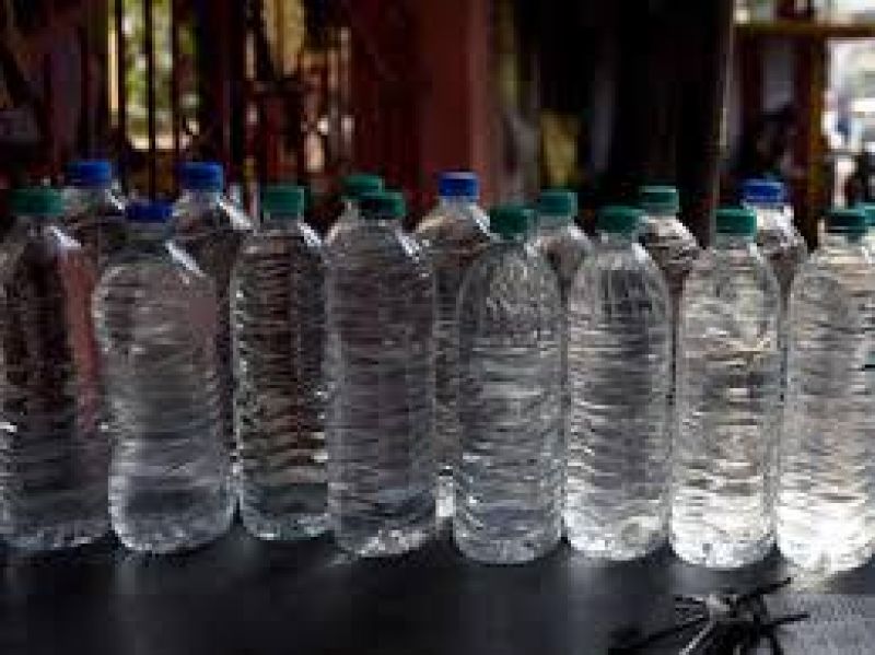 1 rupee fee charged on bottled water