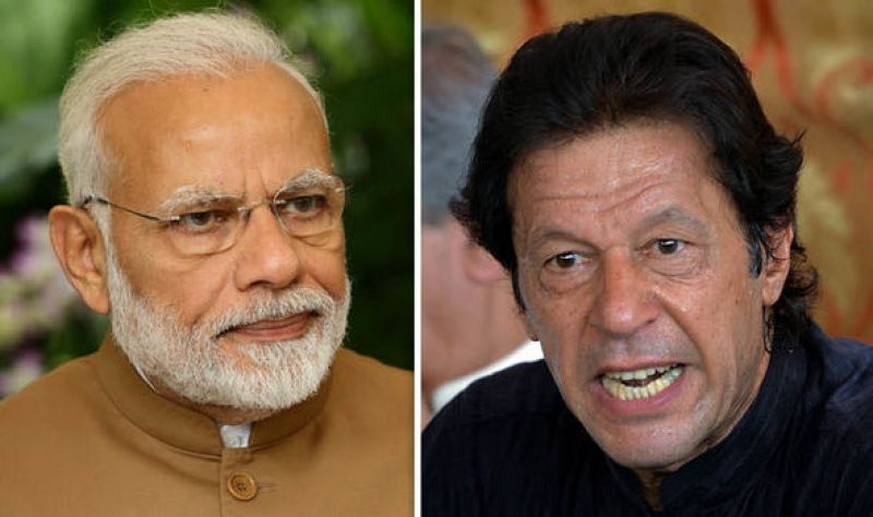 Narendera Modi and Imran Khan
