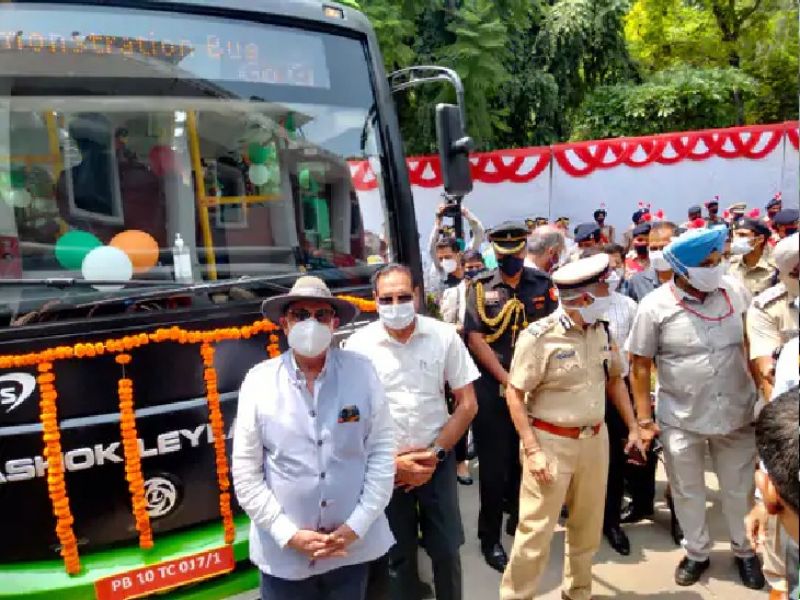 20 Electric Buses are ready to run in Chandigarh