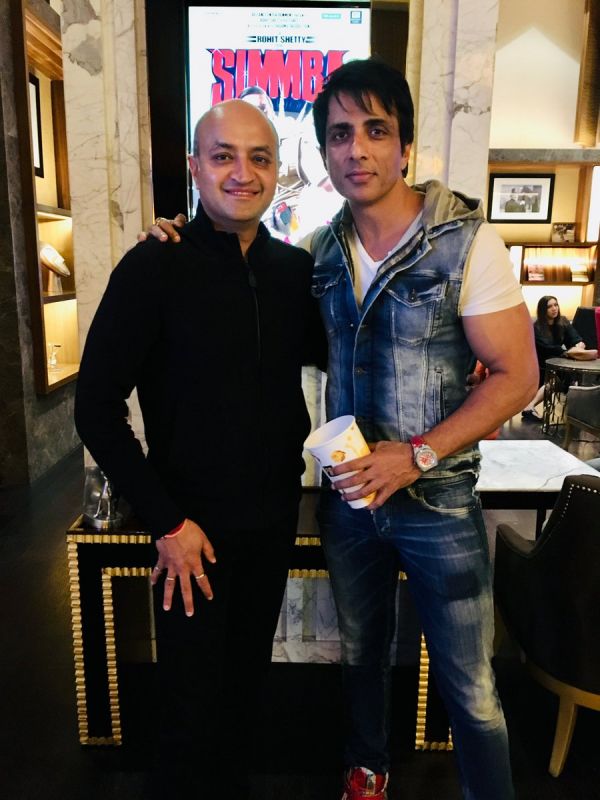Sonu sood and Karan Gilhotra