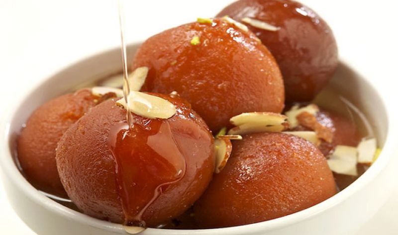 Rice gulab jamun