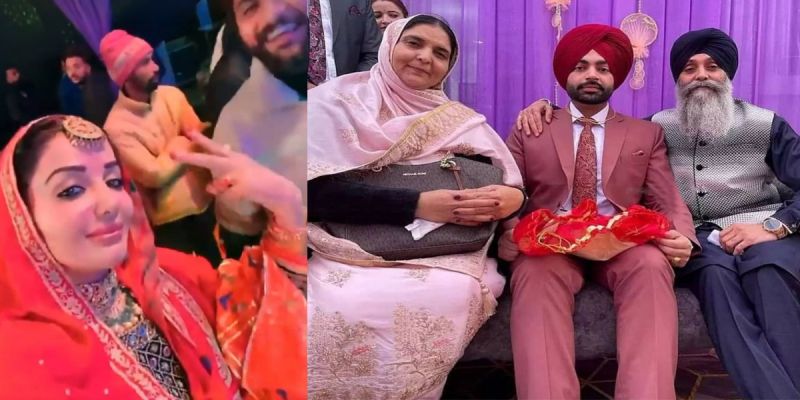 Punjabi artist Jordan Sandhu became the bridegroom