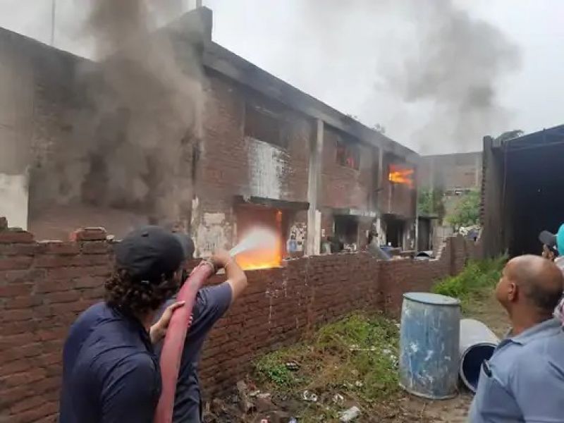 Terrible fire at Amritsar factory