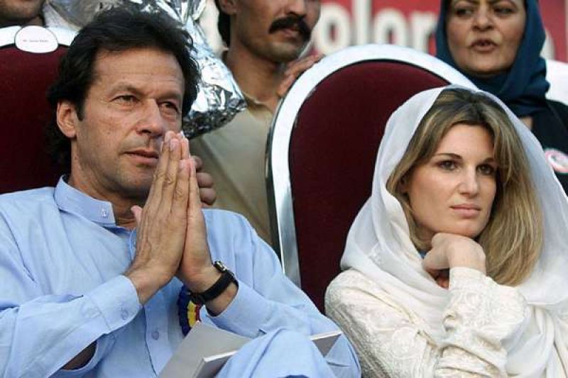 Imran Khan with Jemima