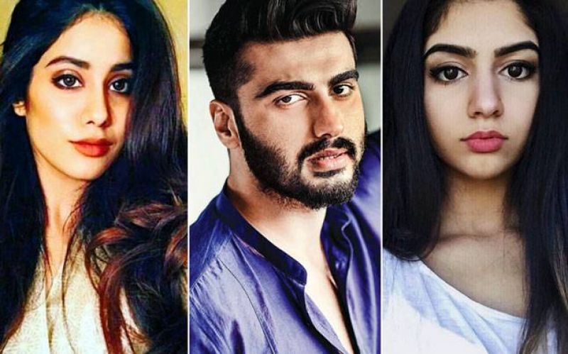 Arjun kapoor , janhvi kapoor
