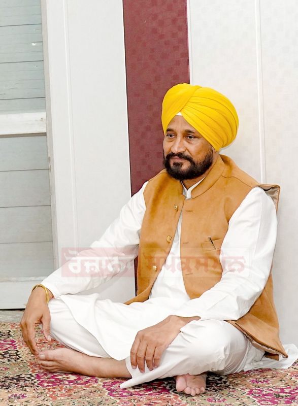 CM Channi at Gurdwara Shaheed Baba Tega Singh