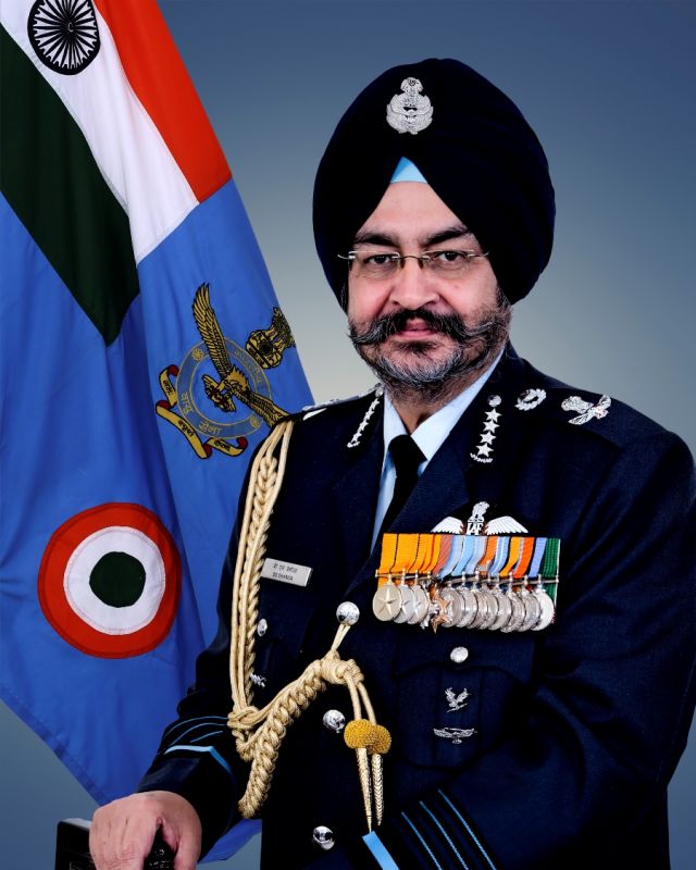 Former Air Chief Marshal BS Dhanoa